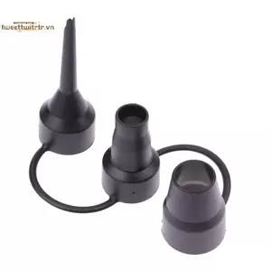 TRTR 3 Kích Cỡ Di Động Qui Cho Máy Bơm Không Khí Đầu Pha Nhựa Bể Bơi Sofa Bãi Biển Đồ Chơi Thay Thế Vòi Phun Miệng VN