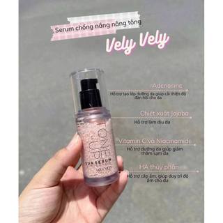 VELY VELY Vitamin Dark-spot Tone-up Sun Serum 30ml- SPF50+ PA++++ Heri Skin