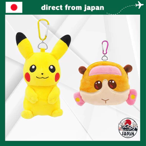 Túi đựng bóng golf dễ thương – thú bông Molcar Potato & Pikachu kèm móc carabiner và giá giữ tee