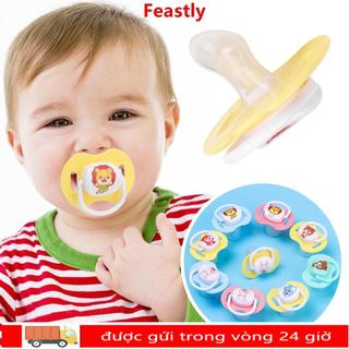 Núm vú silicon dễ thương cho trẻ sơ sinh dễ thương
