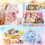 Hoạt Hình Sáng Tạo Dễ Thương Giả Nhựa Kẹo Bộ Đồ Chơi Mặt Dây Chuyền Học Sinh Schoolbag Trang Trí Quà Tặng Đồ Chơi Trẻ Em 4.17