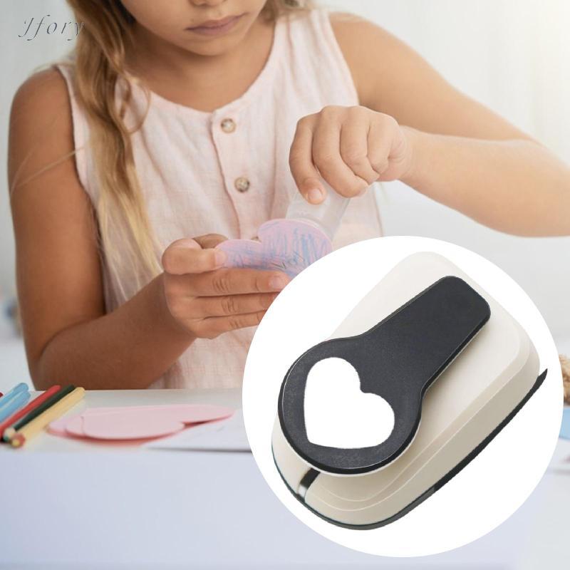 Jfory Máy cắt đục lỗ giấy trái tim Máy đục lỗ thủ công cho đám cưới Làm thẻ thủ công