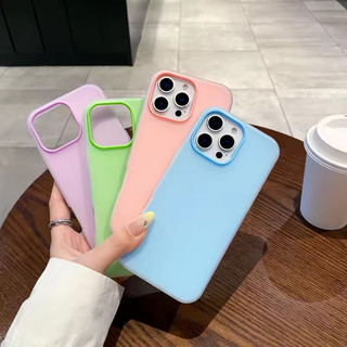Ốp Điện Thoại Tối Giản Màu Kẹo 2 Trong 1 Jelly Cho OPPO Reno 14 14F 13 13F 12 12F 11 11F 10 Pro Plus 5G Cover