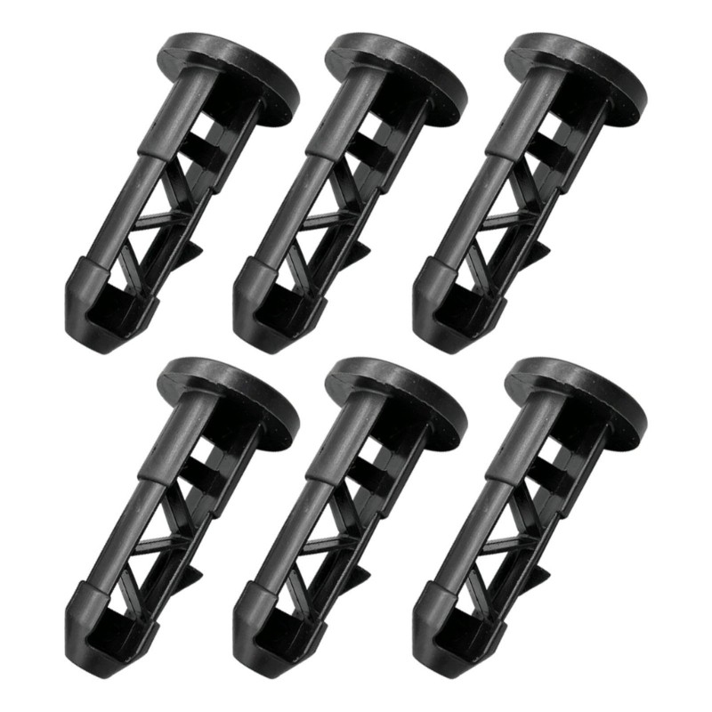 HIk 6 Cái Thùng Rác Đa Năng Có Thể Nắp Bản Lề Pin Thùng Rác Bao Chốt Phích Cắm Nhựa