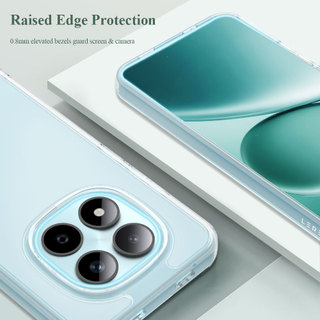 Ốp điện thoại trong suốt Lereach Crystal cho Xiaomi Redmi Note 15 Pro Note 15 Pro 4G Plus Note 15 Pro 5G Chống sốc siêu mỏng | Chống Trầy Xước