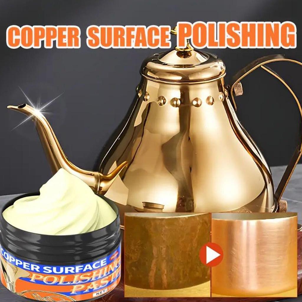 30ml Saxophone Rust Removal Cleaning Cream with Sponge Metal Polisher Paste Brass Tarnish Remover