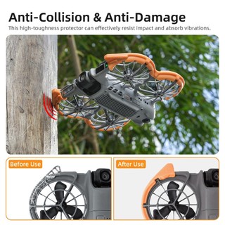 Dành cho vỏ bảo vệ vòng chống va chạm DJI NEO 2, dải chống va chạm chống trầy xước, phụ kiện máy bay không người lái bảo vệ cánh quạt