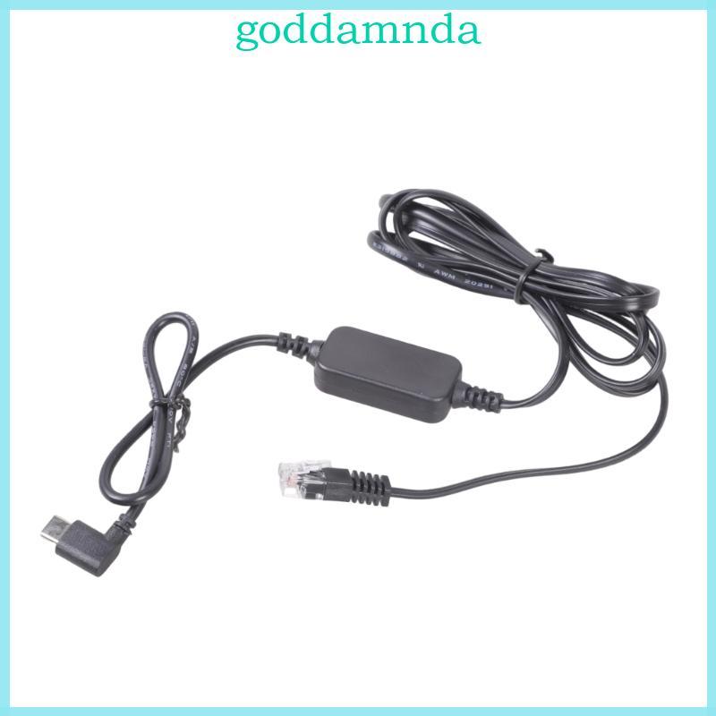 Cáp USB C sang RJ11 dài 175cm GODD cho nguồn điện 12V trong các ứng dụng ô tô