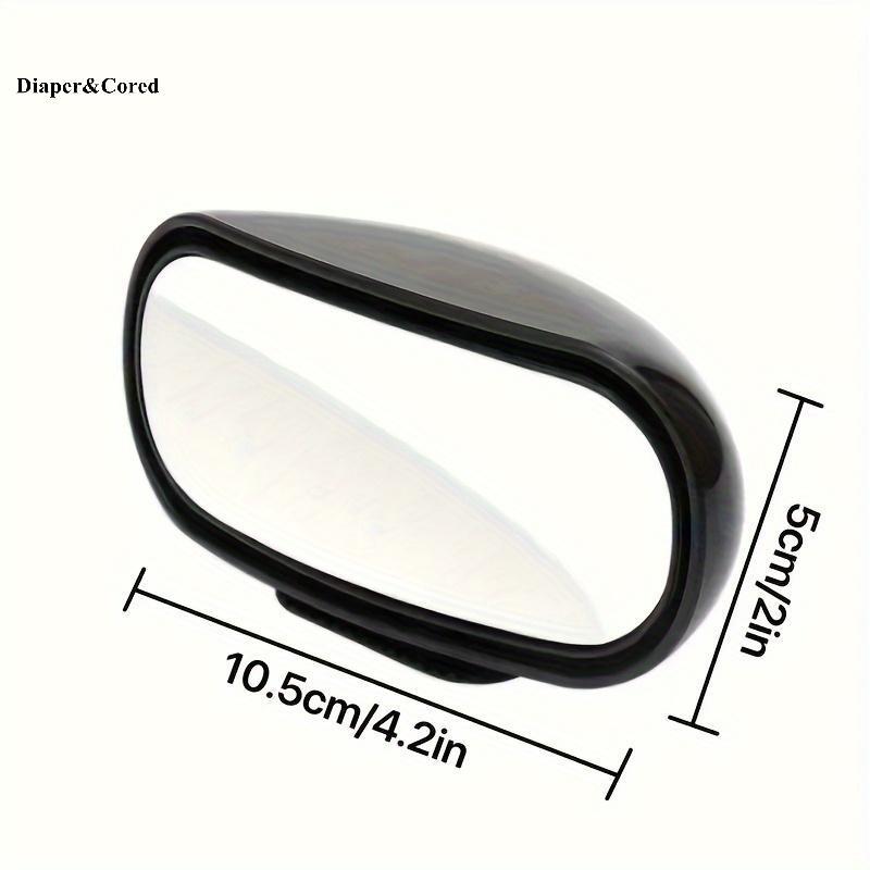 DIAPER & CORED 2 Cái 360° Gương chiếu hậu ô tô góc rộng có thể điều chỉnh để hỗ trợ đỗ xe YTH
