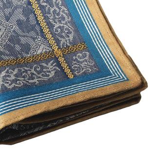 3x Khăn tay nam Cotton Hankies Jacquard Hanky Pocket Square cho đám cưới