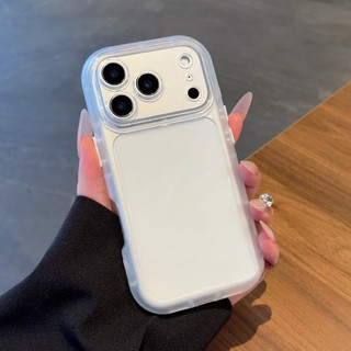 Ốp điện thoại chống rơi trong suốt pha lê Thích hợp cho iPhone 17 16 15 14 13 12 11 Pro Max 14 15 Plus Vỏ bảo vệ túi khí màu kẹo
