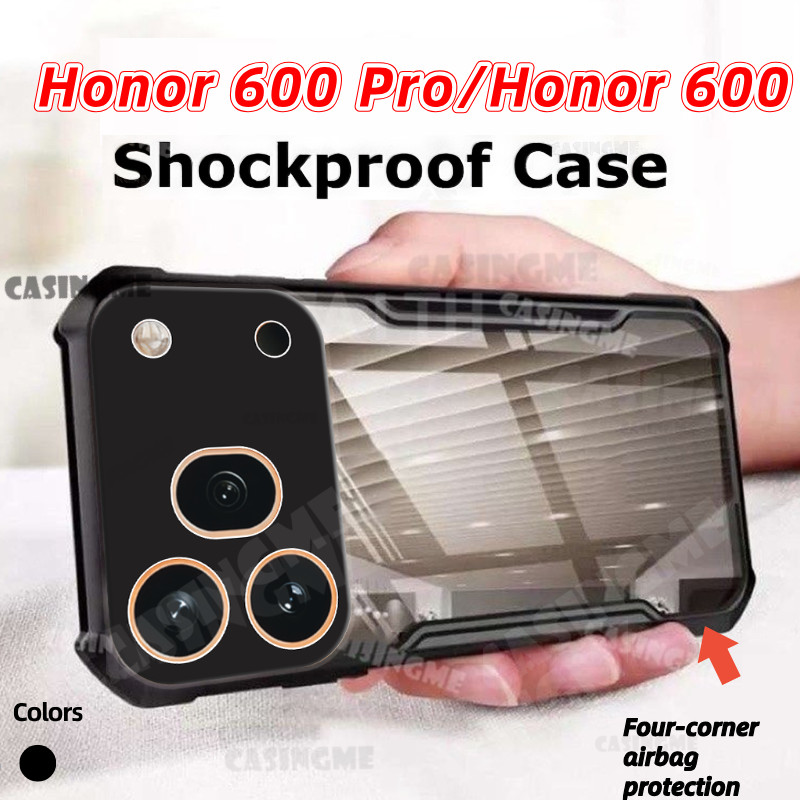 Honor 600Pro Honor600 2026 Ốp Điện Thoại AirBag Trong Suốt Cho Honor 600Pro Honor600Pro 600 Pro Lite Smart 4G 5G 2026 Ốp Lưng Chống Sốc Ốp Lưng Cứng Trong Suốt