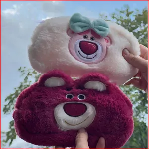 BH2 Lotso Dâu Gấu Ngoài Hành Tinh Hoạt Hình Dễ Thương Hộp Đựng Bút Sinh Viên Bảo Quản Dung Tích Lớn Sang Trọng Hộp Văn Phòng Phẩm HB2