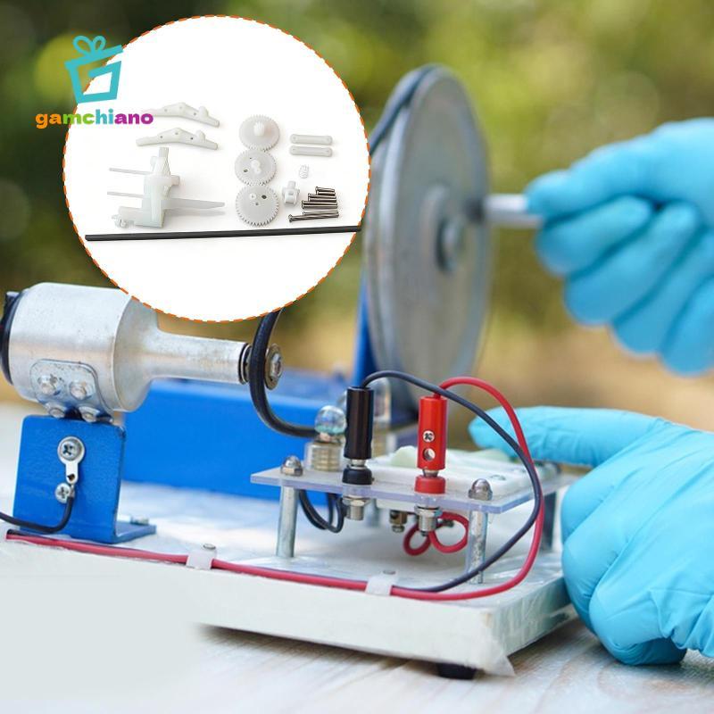 Gamchiano DIY Ornithopter Trục Gears Set Bộ bánh răng nhựa hình nón 0,3M có độ chính xác cao cho máy bay cánh vỗ Mini