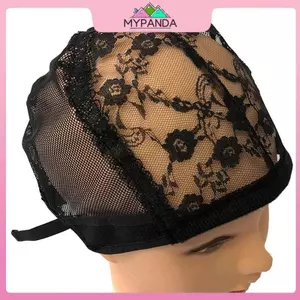 MYPANDA Mũ Dệt Lưới Tóc Giả Ren Full - Dây Đeo Điều Chỉnh