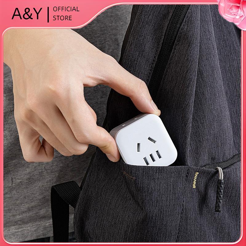 Bộ chuyển đổi phích cắm A & Y tiêu chuẩn Hoa Kỳ Bộ chuyển đổi bộ sạc nguồn AC du lịch 10A đến 16A.