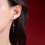 Bông tai nữ Cinnabar đơn giản mới