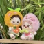 Trái Cây Chính Hãng 20cm Cotton Búp Bê Trái Cây Mũ Sinh Nhật Nữ Bé Trai Bé Cam Đào Quần Áo