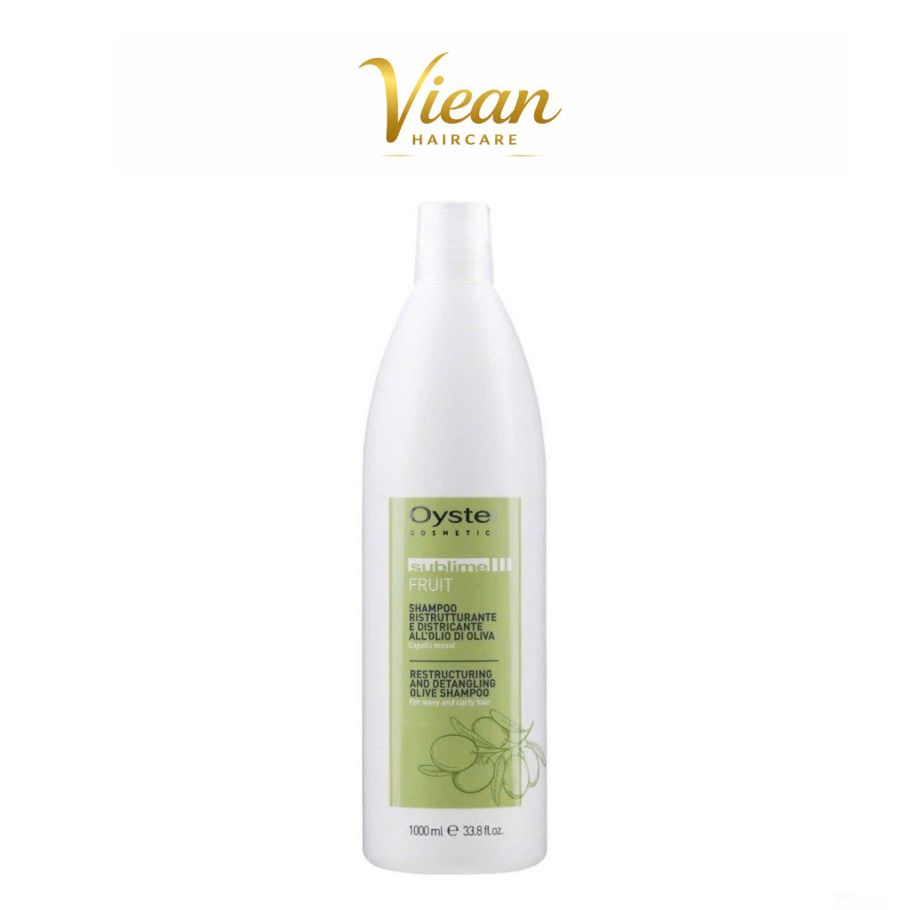 Dầu Gội  OYSTER Sublime Fruit 1000ML Chính Hãng | Phục Hồi Tóc Hư Tổn, Dưỡng Ẩm, Giữ Màu Nhuộm