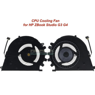 HL Laptop CPU GPU Quạt Làm Mát Cho HP ZBook Studio G3 G4 Notebook Quạt Tản Nhiệt NS75C07-15C04 NS75C08-15C05 922945 840960-001