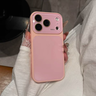 Phim bảo vệ ống kính Vỏ điện thoại kính cường lực cảm giác băng cam cho iPhone 17Promax 17Pro 12 13 14 15 16 Pro Max Vỏ điện thoại di động nữ chống sốc