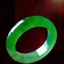 Ice Quartz Rock Full Green Ring, Nhẫn Phong Cách Dân Tộc Sang Trọng
