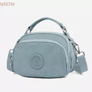 Túi đeo vai đa năng WEETW, Túi đựng mẹ trung niên bằng Nylon có dây kéo, Túi đựng dung tích lớn Nhiều cách sử dụng Túi điện thoại di động thông thường Làm việc