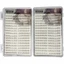 EBINLANDS 120 / 384Clusters DIY Lashes Extension, Lông mi giả dưới tự dính nhẹ nhàng 5MM, Vibes Glue Free Black Dễ dàng đeo dưới Lông mi giả Đảng