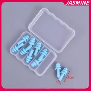 JASMINE 5 Cặp Nút Tai Silicone Cho Ngủ Và Bơi - Giảm Tiếng Ồn Hiệu Quả
