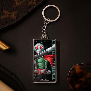 GANTUNGAN Kamen Rider Series Kuuga Ryuki Kabuto Bag Keychain For Motorcycle Car Keys And Other Keychains