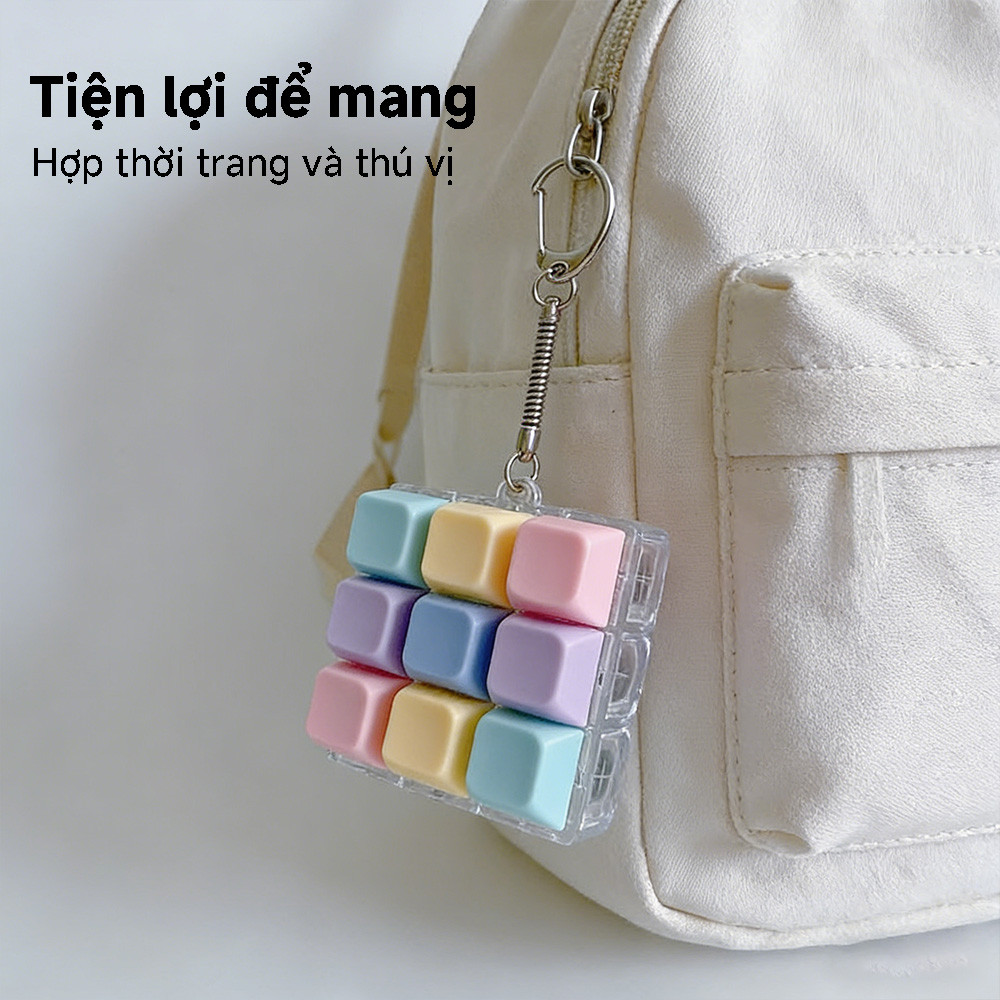 Đồ chơi giảm căng thẳng hình bàn phím, móc khóa giảm căng thẳng hình bàn phím, giúp thư giãn khi sử dụng bàn phím.