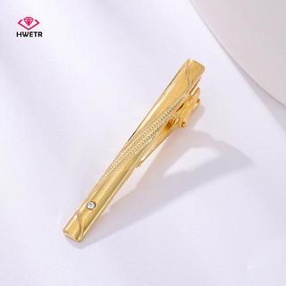 Kẹp cà vạt lưới màu vàng kim loại mới - Phụ kiện hoàn hảo cho đám cưới và sự kiện của nam giới