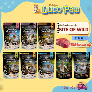 Thức ăn ướt cho mèo Bite of wild