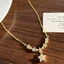 Dây Chuyền Xương Đòn Zircon Hoa Ngọt Ngào, Phong Cách Thời Trang Hàn Quốc