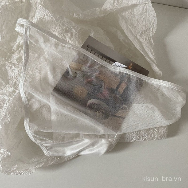 Ánh Trăng Đan Mạch ~ Quần Sịp Satin Dây Nhỏ Gợi Cảm Cho Nữ Kiểu Mỏng