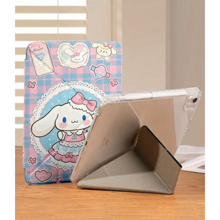 Cinnamoroll dog Ốp bảo vệ gập chữ Y cho iPad cho Air 4/5/6/7/8 M3 M5 iPad Gen 11 A16, Pro 11 M4  Chống sốc