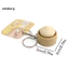 < salzburg > Đồ chơi giảm căng thẳng di động Giảm căng thẳng hấp Bun Bóp đồ chơi có âm thanh Pvc dễ thương Giảm căng thẳng Fidget Móc khóa tiện ích giải nén di động cho trẻ em để thư giãn