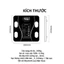 Cân Điện Tử Sạc Kết Nối Bluetooth Phân Tích Chỉ Số Cơ Thể