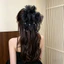 Gạc Đen Nhiều Lớp có Nơ và Kẹp - Phụ Kiện Tóc Thời Trang