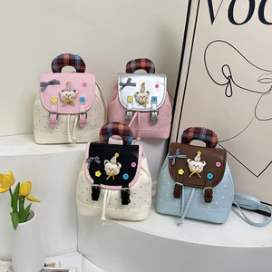 Phiên Bản Hàn Quốc Hoạt Hình Ba Lô Dễ Thương Nữ Niche Thiết Kế Retro Phù Hợp Với Người Đi Lại Ba Lô Nhỏ Di Động