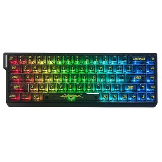 [Ship nhanh] Bộ Keycap Cyberpunk Trong Suốt ,Carbon - 136 Phím - Profile Cherry - Nhựa PC-Xuyên LED - CooBeStore