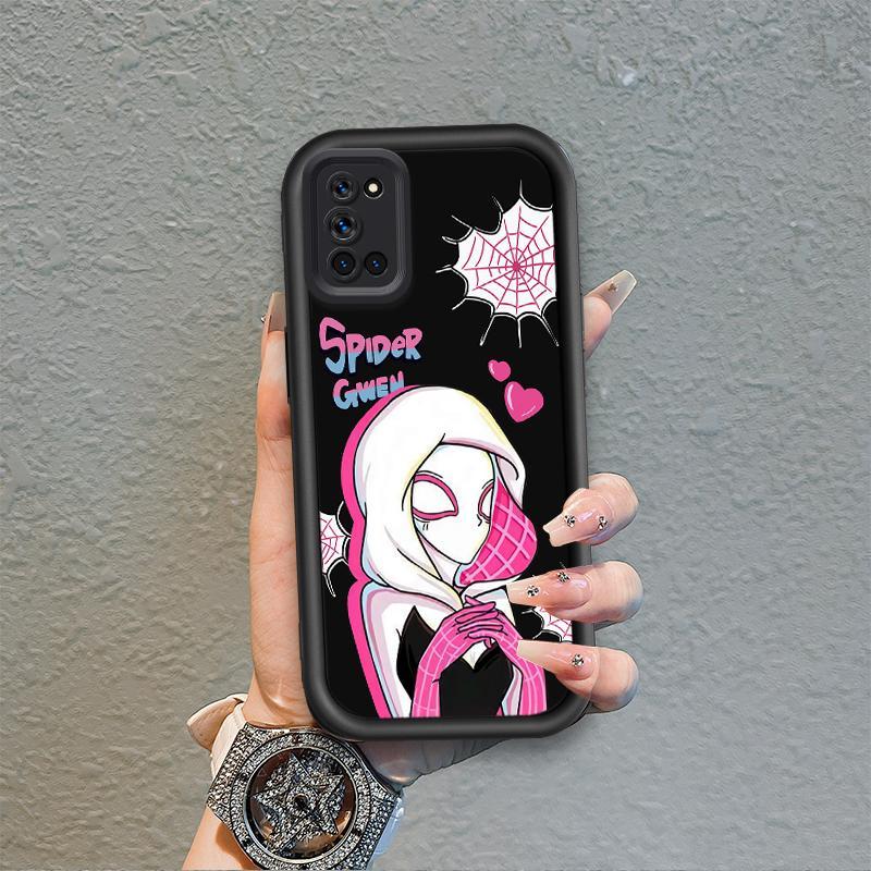 Ốp Lưng Cho OPPO A72 4G A92 A52 Hoạt Hình Silicon Phụ Kiện Vỏ Điện Thoại Mềm TPU Spider Man Cool Boy Angel Eye Chống Sốc Ốp Lưng
