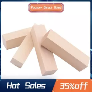 Basswood Khắc Gỗ Khoảng Trống Tự Nhiên Gỗ Balsa Khắc Khối Gỗ Chưa Xử Lý Khắc Khối Khắc Khoảng Trống Cho Thủ Công