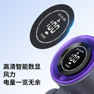 [Bảo Hành 1 Đổi 1 - 7 Ngày] Quạt Cầm Tay Tốc Độ Cao VINZEO T15 - Màn Hình Số, Động Cơ Không Chổi Than, Siêu Mát