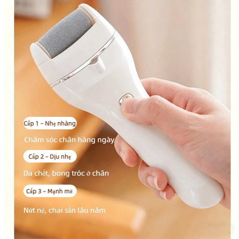 Máy Chà Gót Chân Tự Động,  Độ Tẩy Tế Bào Da Chết,Đế giày trơn nhẵn giúp giảm nguy cơ nhiễm nấm