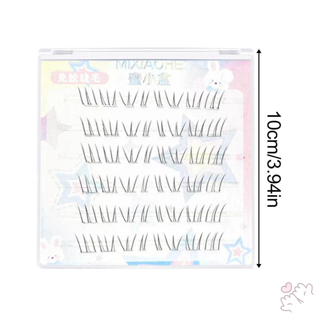 Phần mở rộng mi giả trong suốt 0,05mm Sợi mỏng Cụm riêng lẻ cho vẻ ngoài tự nhiên C Curl Đen 7-8mm Chiều dài hỗn hợp