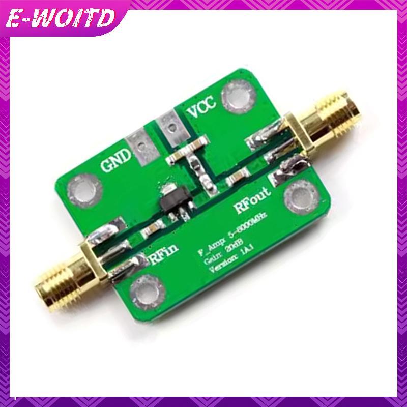 Mô-đun khuếch đại RF E-WOITD SPF5189 LNA 50-4000 MHz 0,6dB đến 20dB Tăng cường tín hiệu trong băng ghế thử nghiệm E-WOITD