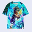 Áo Thun Dragon Ball Anime Vintage, Thoải Mái Hàng Ngày, Phong Cách Thời Trang