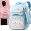 Học Sinh Tiểu Học Schoolbag Hoạt Hình Kuromi Trẻ Em Ba Lô Bé Gái Giảm Gánh Nặng Bảo Vệ Cột Sống Lối Vào Ba Lô