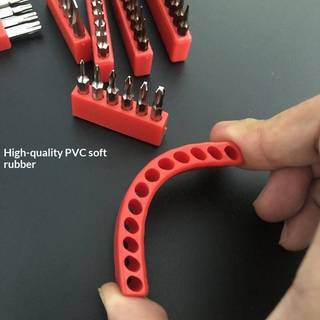 Any2Get5% tắt 1 Cái 4-32 Lỗ 1 / 4 Giá đỡ Tuốc nơ vít Hộp lưu trữ Hex Shank Tuốc nơ vít nhựa Lưu trữ Tuốc nơ vít Giá đỡ Bit
